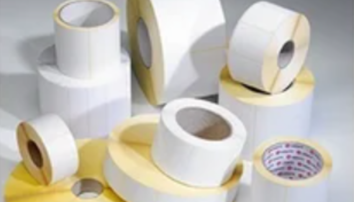 Different Sizes of Label Stock blank barcodes